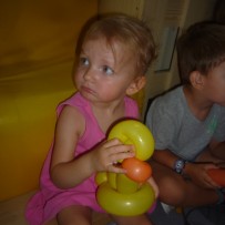 2. odd - Kristýnka narozeniny , s balonkovou Evičkou