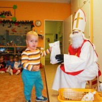 Mikuláš v jesličkách
