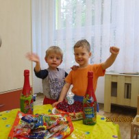 3. oddělení narozeniny Tadeášek a Lukášek