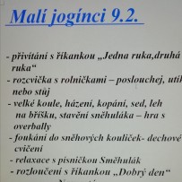 3 odd. - jóga - únor.2022
