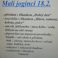 3 odd. - jóga - únor.2022