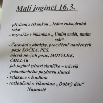 3 odd. - jóga Březen.