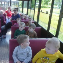 2. oddělení - jízda vláčkem Humboldt