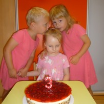 2. odd - Kristýnka narozeniny , s balonkovou Evičkou