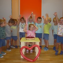 2. odd - Kristýnka narozeniny , s balonkovou Evičkou