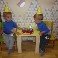 2. oddělení- narozeniny Kubík a Štěpánek