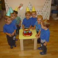 2. oddělení- narozeniny Kubík a Štěpánek