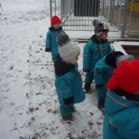 2. oddělení - dovádění ve sněhu