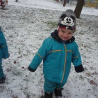 2. oddělení - dovádění ve sněhu