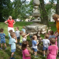 2. oddělení   1.6. v Zámecké zahradě