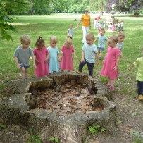 2. oddělení   1.6. v Zámecké zahradě