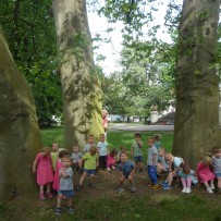 2. oddělení   1.6. v Zámecké zahradě