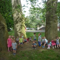 2. oddělení   1.6. v Zámecké zahradě