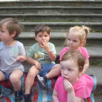 2. oddělení   1.6. v Zámecké zahradě