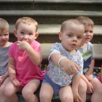 2. oddělení   1.6. v Zámecké zahradě