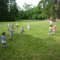 2. oddělení   1.6. v Zámecké zahradě