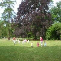 2. oddělení   1.6. v Zámecké zahradě