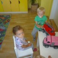 2. oddělení - první dny v jesličkách