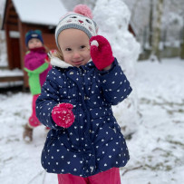 3. oddělení - na sněhu