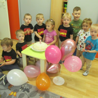 2. oddělení Stefanie má narozeniny