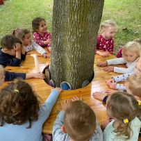 3. oddělení - u nás na zahradě
