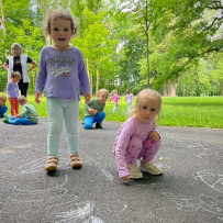 3. oddělení - u nás na zahradě