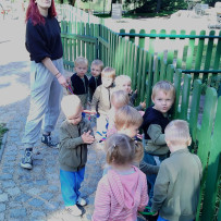 3. oddělení - páteční procházka Zámeckou zahradou