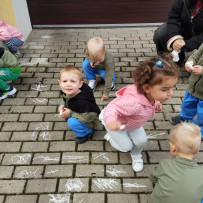 3. oddělení - kreslení křídou