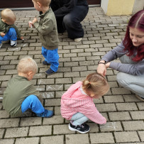 3. oddělení - kreslení křídou