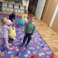 3. oddělení - oslava narozenin  Kubík