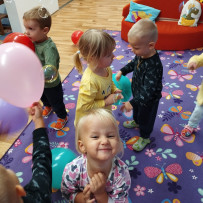 3. oddělení - oslava narozenin  Kubík