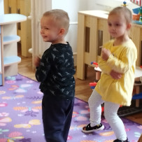 3. oddělení - oslava narozenin  Kubík