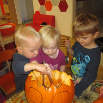 2.odd. příprava na Halloween