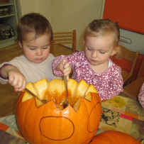 2.odd. příprava na Halloween
