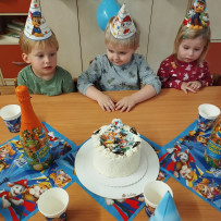 3. oddělení - oslava narozenin Patrik