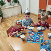 3. oddělení - oslava narozenin Patrik