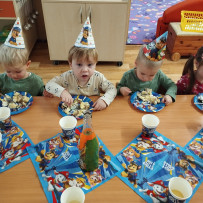 3. oddělení - oslava narozenin Patrik