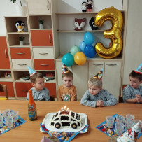 3. oddělení - oslava narozenin Tobík