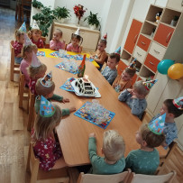 3. oddělení - oslava narozenin Tobík