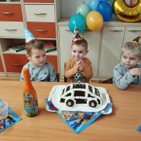 3. oddělení - oslava narozenin Tobík