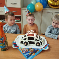 3. oddělení - oslava narozenin Tobík