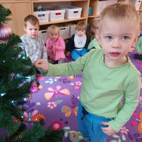 3. oddělení - zdobení vánočního stromečku