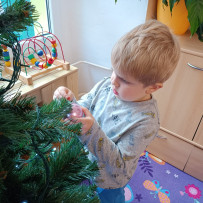 3. oddělení - zdobení vánočního stromečku