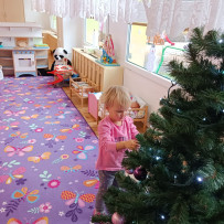 3. oddělení - zdobení vánočního stromečku