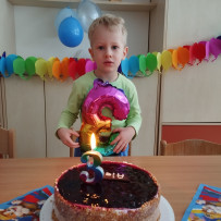 3. oddělení - oslava narozenin Alexandr