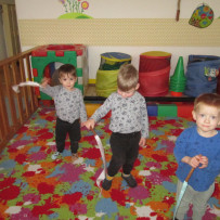 2. odd. Venku zima a náledí , v jesličkách teplo a pohoda