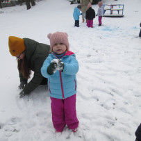 2.odd. Výchovné zaměstnání na zimní zahrádce.