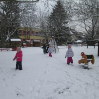 2.odd. Výchovné zaměstnání na zimní zahrádce.