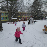 2.odd. Výchovné zaměstnání na zimní zahrádce.