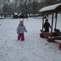 2.odd. Výchovné zaměstnání na zimní zahrádce.